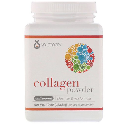 Youtheory, Collagen Powder, Unflavored, 10 oz (283.5 g) Review