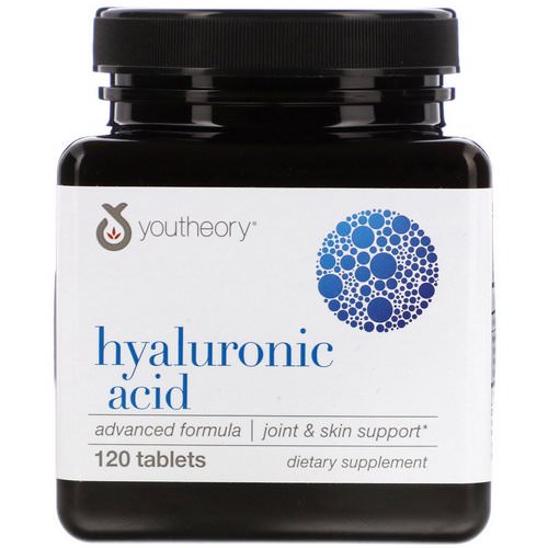 Youtheory, Hyaluronic Acid Advanced Formula, 120 Tablets Review