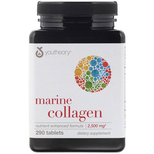 Youtheory, Marine Collagen, 2,500 mg, 290 Tablets Review