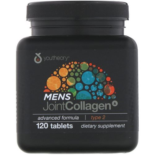 Youtheory, Mens Joint Collagen, Advanced Formula, Type 2, 120 Tablets Review