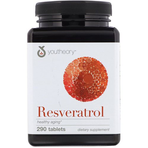 Youtheory, Resveratrol, 290 Tablets Review