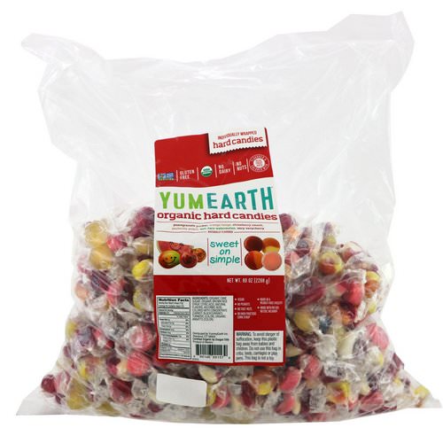 YumEarth, Organic Hard Candies, Assorted Flavors, 5 lbs (2268 g) Review