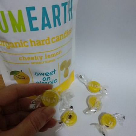 YumEarth, Organic Hard Candies, Cheeky Lemon, 3.3 oz (93.6 g) Review