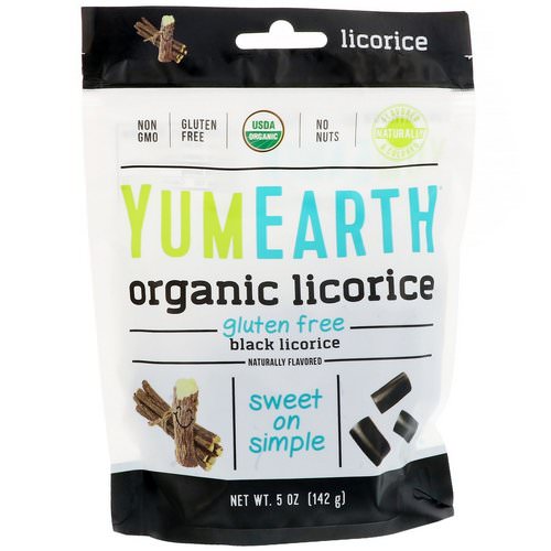 YumEarth, Organic Licorice, Black, 5 oz (142 g) Review