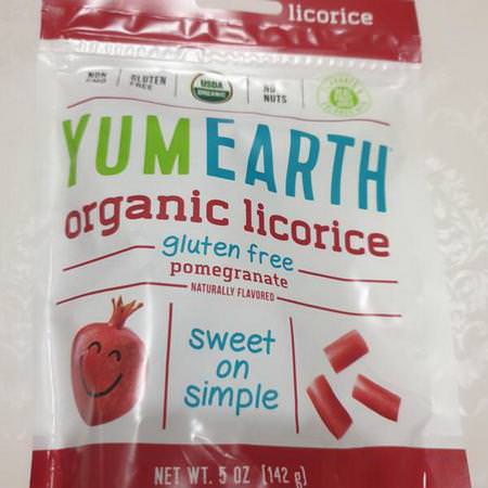 YumEarth, Organic Licorice, Pomegranate, 5 oz (142 g) Review