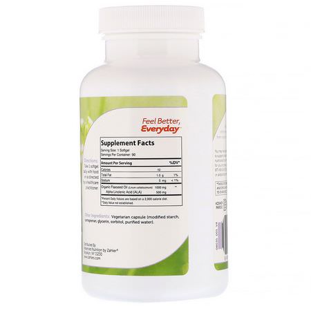 Flax Seed Supplements, Omegas EPA DHA, Fish Oil, Supplements