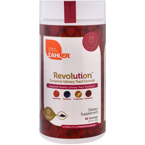 Zahler, Revolution, Complete Urinary Tract Formula, 180 g Review