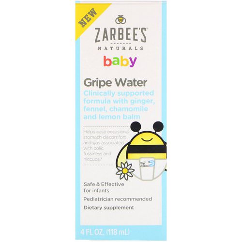 Zarbee's, Baby, Gripe Water, 4 fl oz (118 ml) Review
