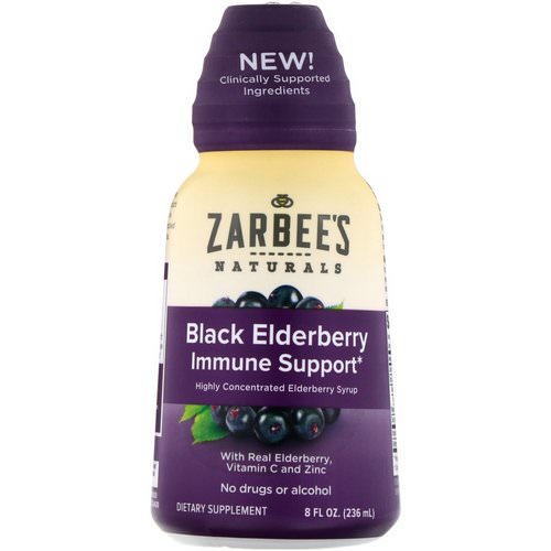 Zarbee's, Black Elderberry Immune Support, 8 fl oz (236 ml) Review