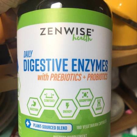 Zenwise Health Supplements Digestion Digestive Enzymes