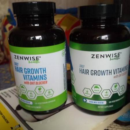 Daily Hair Growth Vitamins with DHT Blocker