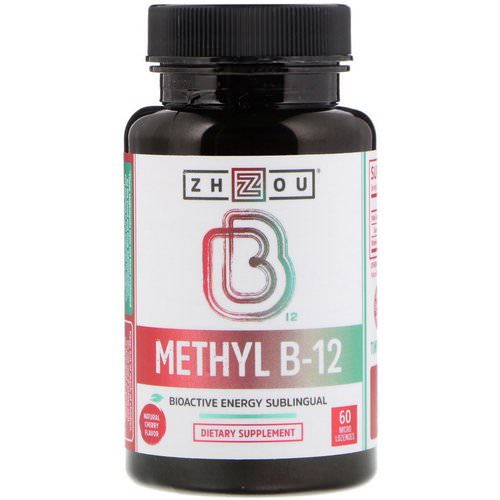 Zhou Nutrition, Methyl B-12, Bioactive Energy Sublingual, Natural Cherry Flavor, 60 Micro Lozenges Review