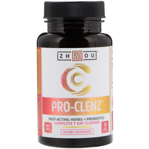 Zhou Nutrition, Pro-Clenz, Complete 7 Day Cleanse, 30 Veggie Caps Review