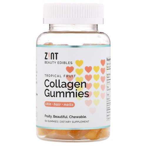 Zint, Collagen Gummies, Tropical Fruit, 60 Gummies Review