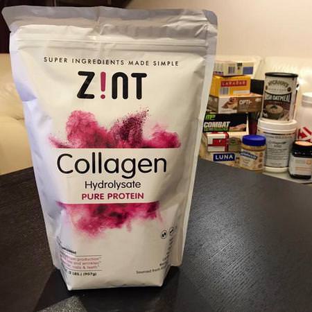 Zint, Grass-Fed Beef Collagen, Hydrolyzed Collagen Types I & III, 16 oz (454 g) Review