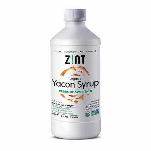 Zint, Organic Yacon Syrup, Prebiotic Sweetener, 8 fl oz (236 ml) Review