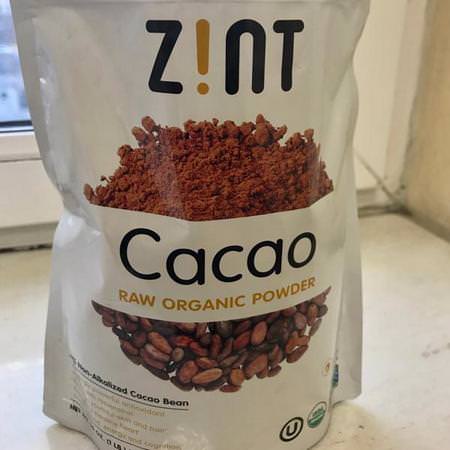 Zint, Raw Organic Cacao Powder, 16 oz (454 g) Review