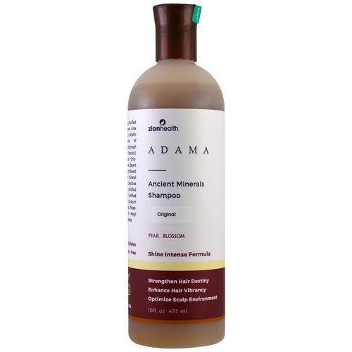 Zion Health, Adama, Ancient Minerals Shampoo, Original, Pear Blossom, 16 fl oz (473 ml) Review