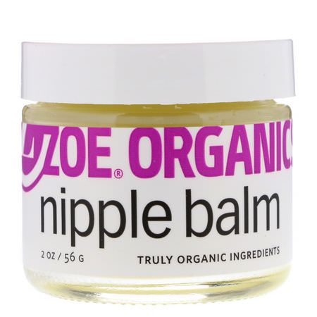 Zoe Organics, Nipple Creams, Balms