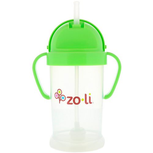 Zoli, Bot XL, Straw Sippy Cup, Green, 9 oz Review