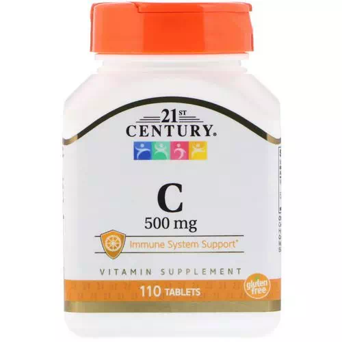 21st Century, C, 500 mg, 110 Tablets Review
