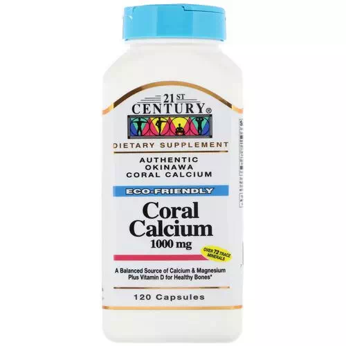 21st Century, Coral Calcium, 1000 mg, 120 Capsules Review