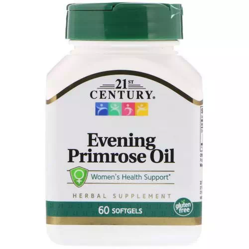 21st Century, Evening Primrose Oil, Women's Health Support, 60 Softgels Review