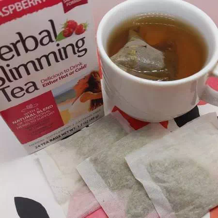21st Century, Herbal Slimming Tea, Cranraspberry, Caffeine Free, 24 Tea Bags, 1.6 oz (45 g) Review