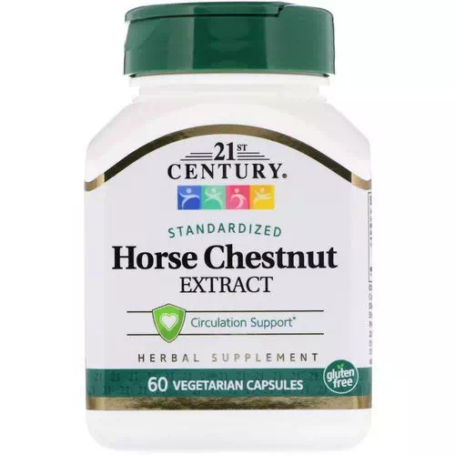 21st Century, Horse Chestnut Extract, Standardized, 60 Vegetarian Capsules Review
