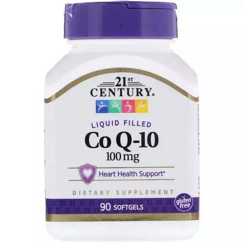 21st Century, Liquid Filled Co Q-10, 100 mg, 90 Softgels Review