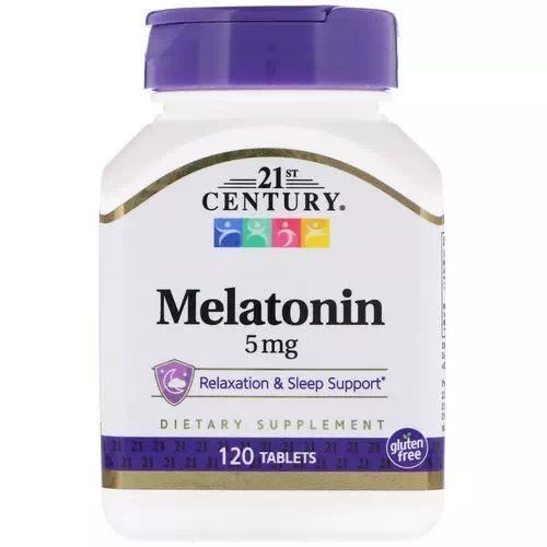 21st Century, Melatonin, 5 mg, 120 Tablets Review