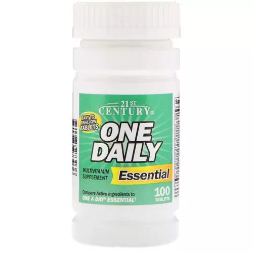 21st Century, One Daily, Essential, 100 Tablets Review