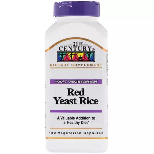 21st Century, Red Yeast Rice, 150 Vegetarian Capsules Review