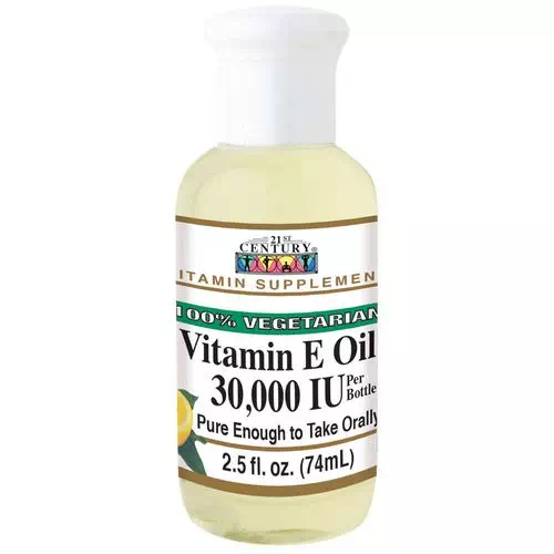21st Century, Vitamin E Oil, 30,000 IU, 2.5 fl oz (74 ml) Review