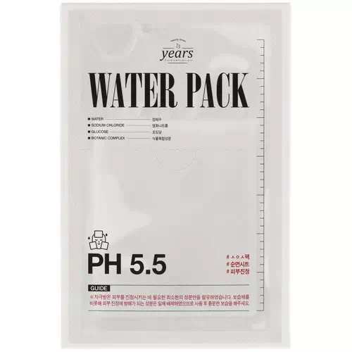 23 Years Old, Water Pack, 4 Masks, 30 g Each Review