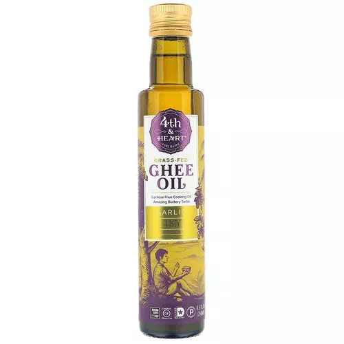 4th & Heart, Ghee Oil, Garlic, 8.5 fl oz (250 ml) Review