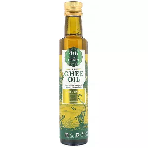 4th & Heart, Ghee Oil, Original, 8.5 fl oz (250 ml) Review