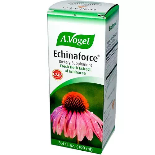 A Vogel, Echinaforce, Fresh Herb Extract of Echinacea, 3.4 fl oz (100 ml) Review