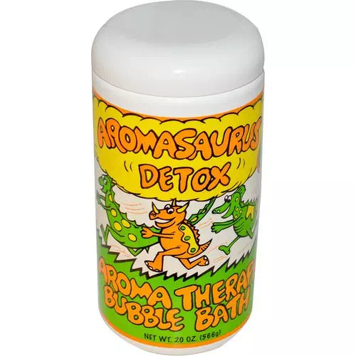 Abra Therapeutics, Aromasaurus Detox Aroma Therapy Bubble Bath For Children, 20 oz (566 g) Review