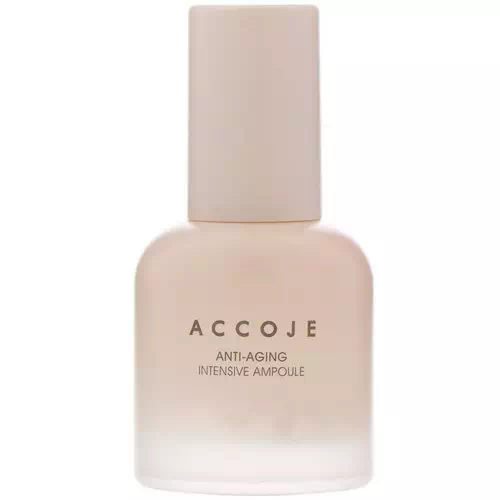 Accoje, Anti-Aging, Intensive Ampoule, 30 ml Review