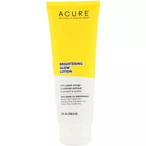 Acure, Brightening Glow Lotion, 8 fl oz (236.5 ml) Review