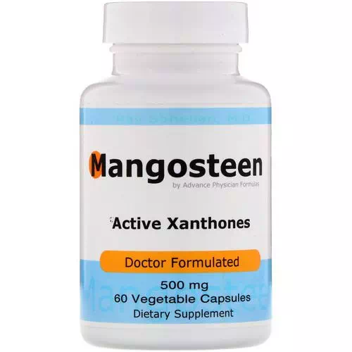 Advance Physician Formulas, Mangosteen, 500 mg, 60 Vegetable Capsules Review