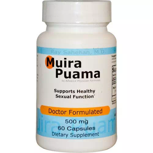 Advance Physician Formulas, Muira Puama, 500 mg, 60 Capsules Review