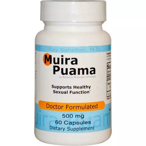 Advance Physician Formulas, Muira Puama, 500 mg, 60 Capsules Review