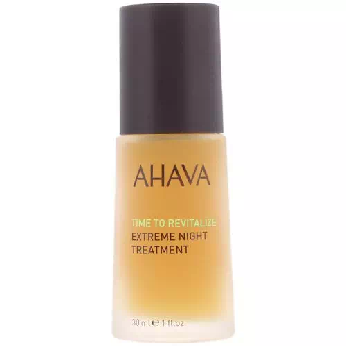 AHAVA, Time To Revitalize, Extreme Night Treatment, 1 fl oz (30 ml) Review