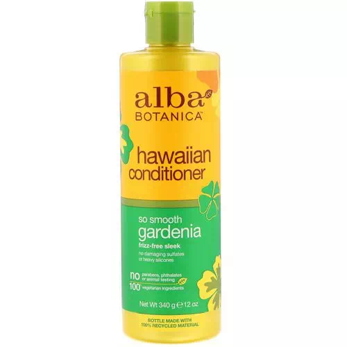Alba Botanica, Gardenia Hydrating, Hair Conditioner, 12 fl oz (350 ml) Review