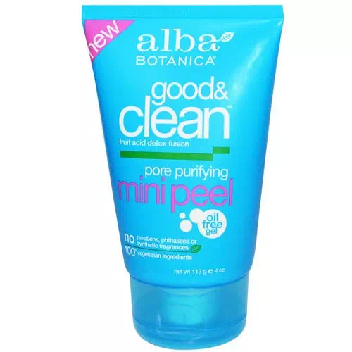 Alba Botanica, Good & Clean, Pore Purifying Mini Peel, 4 oz (113 g) Review