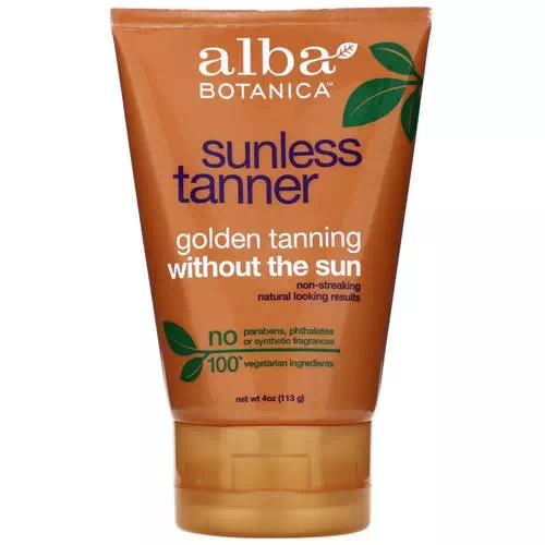 Alba Botanica, Sunless Tanner, 4 oz (113 g) Review