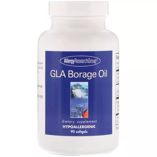 Allergy Research Group, GLA Borage Oil, 90 Softgels Review