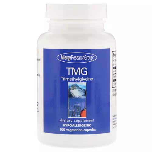 Allergy Research Group, TMG Trimethylglycine, 100 Vegetarian Capsules Review